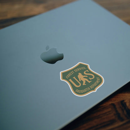 US Sasquatch Department Sticker