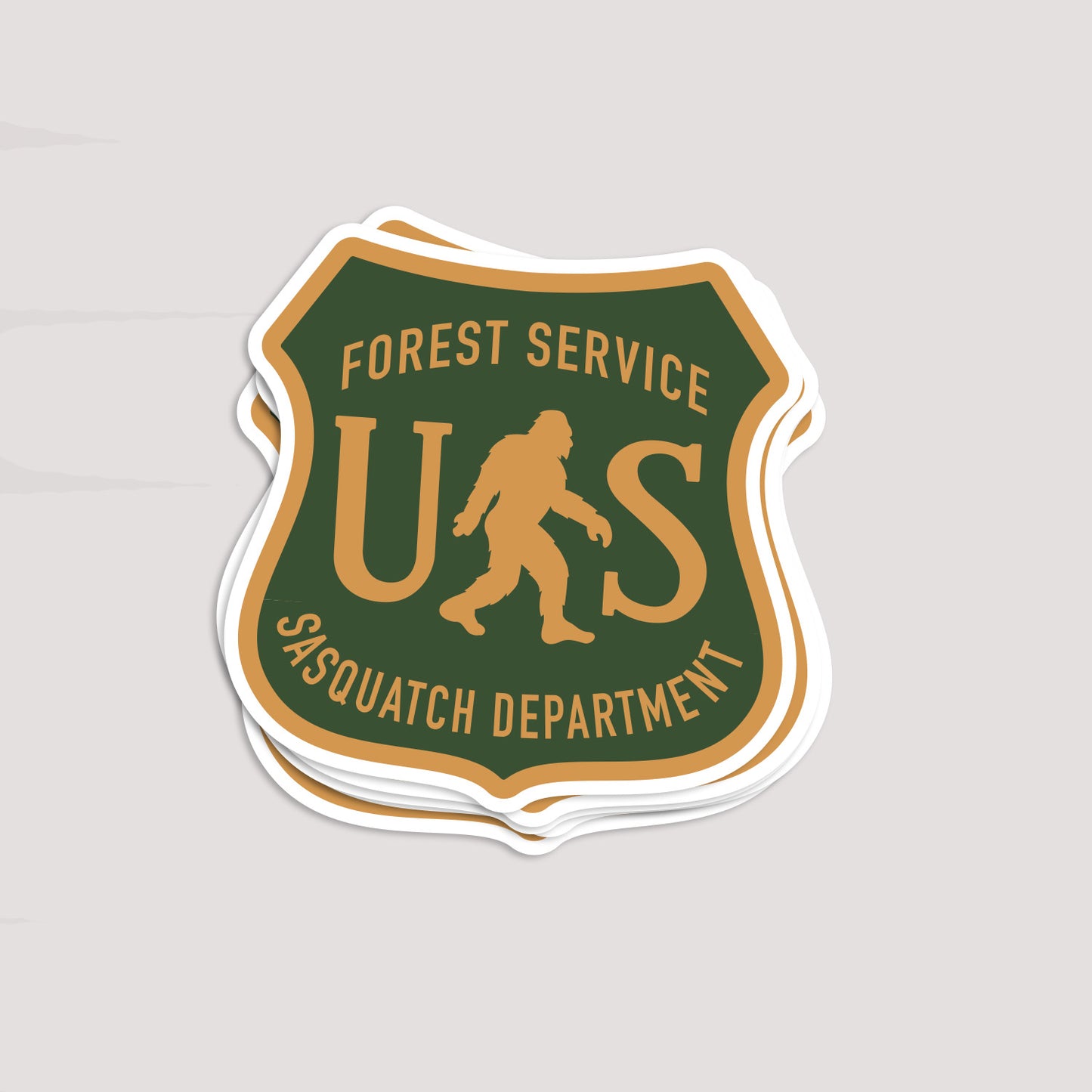 US Sasquatch Department Sticker