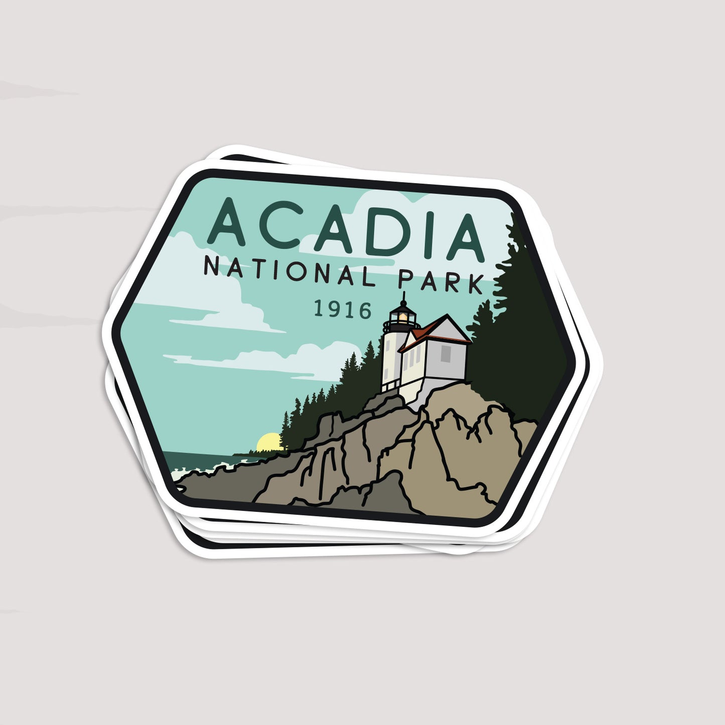 Acadia National Park Sticker