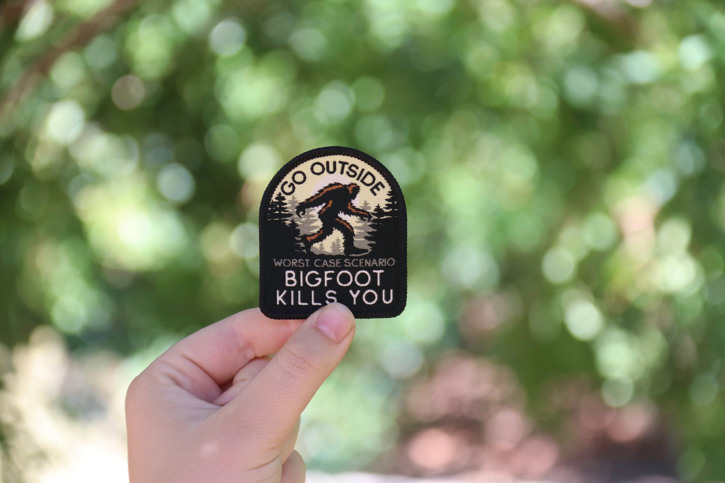 Go Outside, Worst Case Scenario Bigfoot Kills You Patch