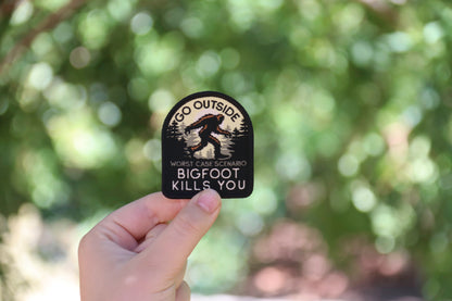 Go Outside, Worst Case Scenario Bigfoot Kills You Patch