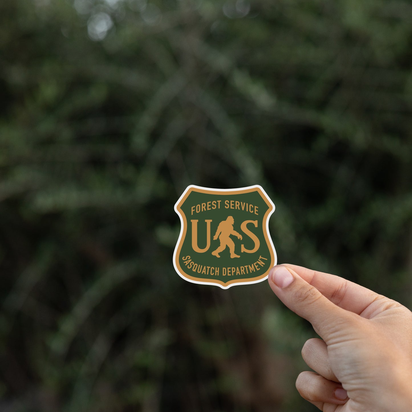 US Sasquatch Department Sticker