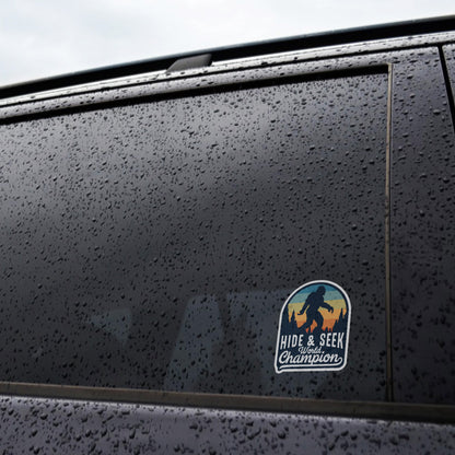Hide & Seek World Champion Sticker