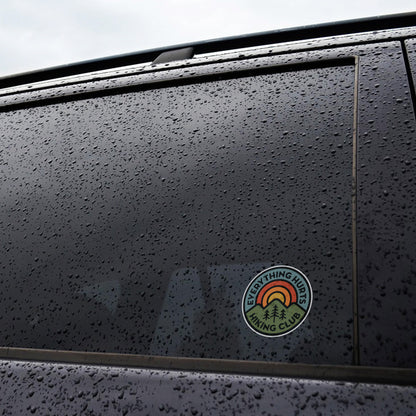 Everything Hurts Hiking Club Sticker