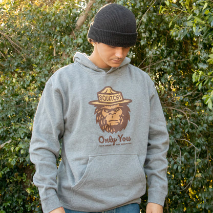 Squatchy, Only You Can Stop The Skeptics Hooded Sweatshirt