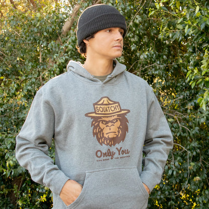 Squatchy, Only You Can Stop The Skeptics Hooded Sweatshirt