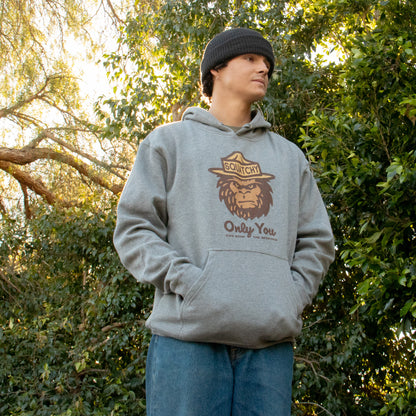 Squatchy, Only You Can Stop The Skeptics Hooded Sweatshirt