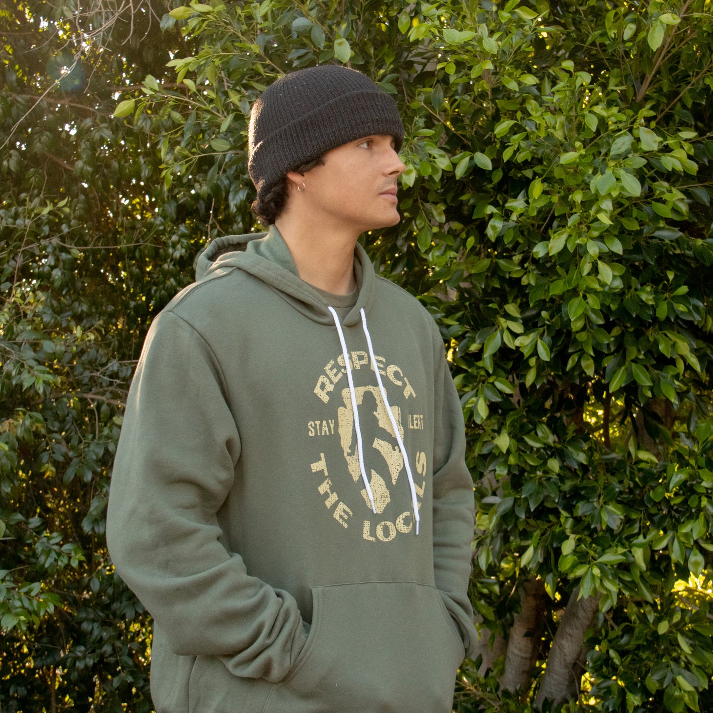 Respect The Locals Bigfoot Hoodie