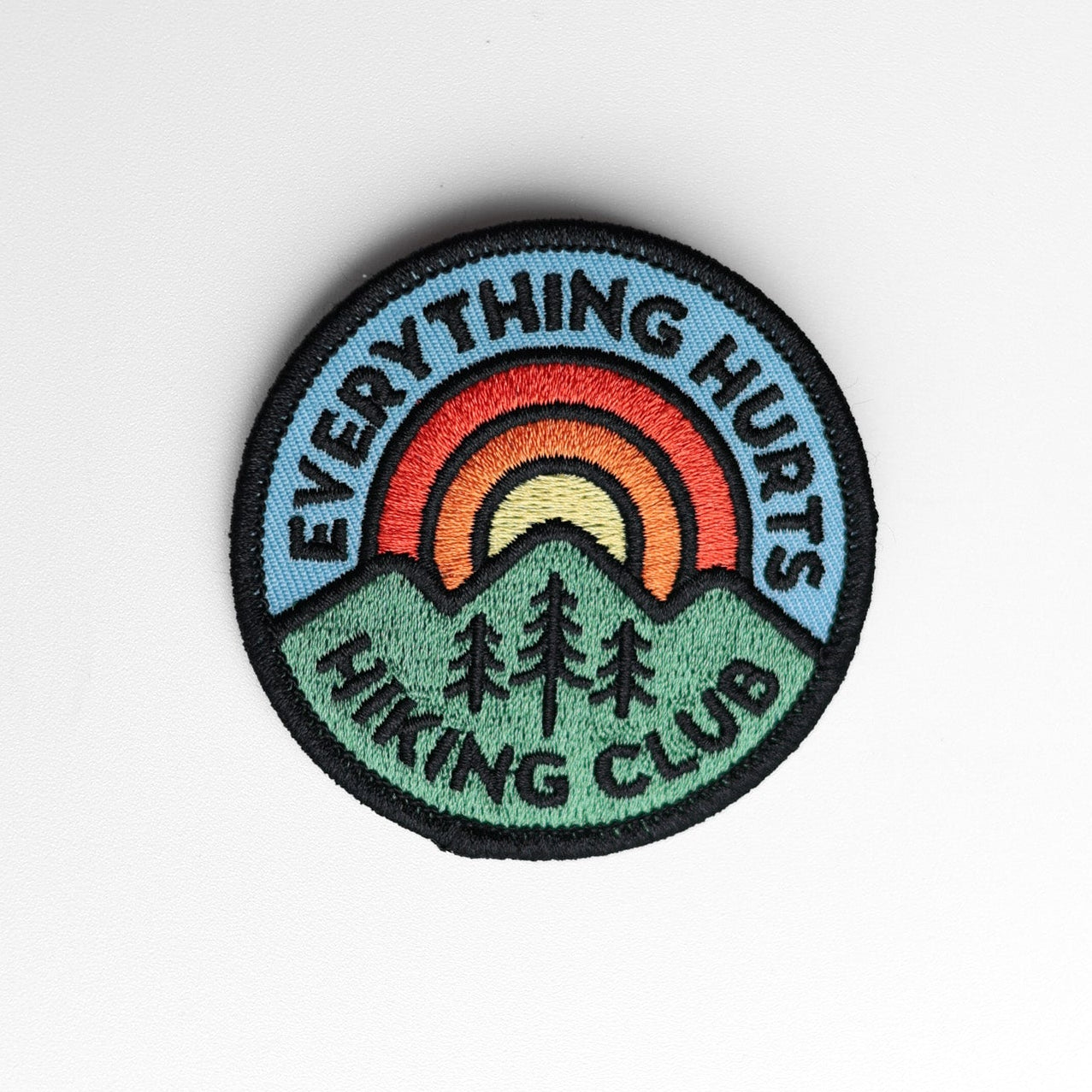 Everything Hurts Hiking Club Patch