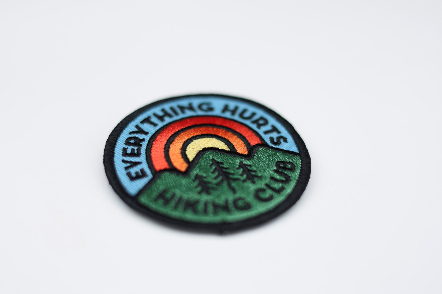 Everything Hurts Hiking Club Patch