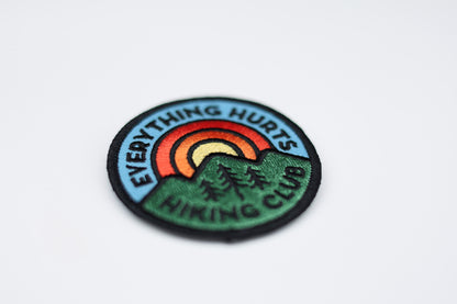 Everything Hurts Hiking Club Patch