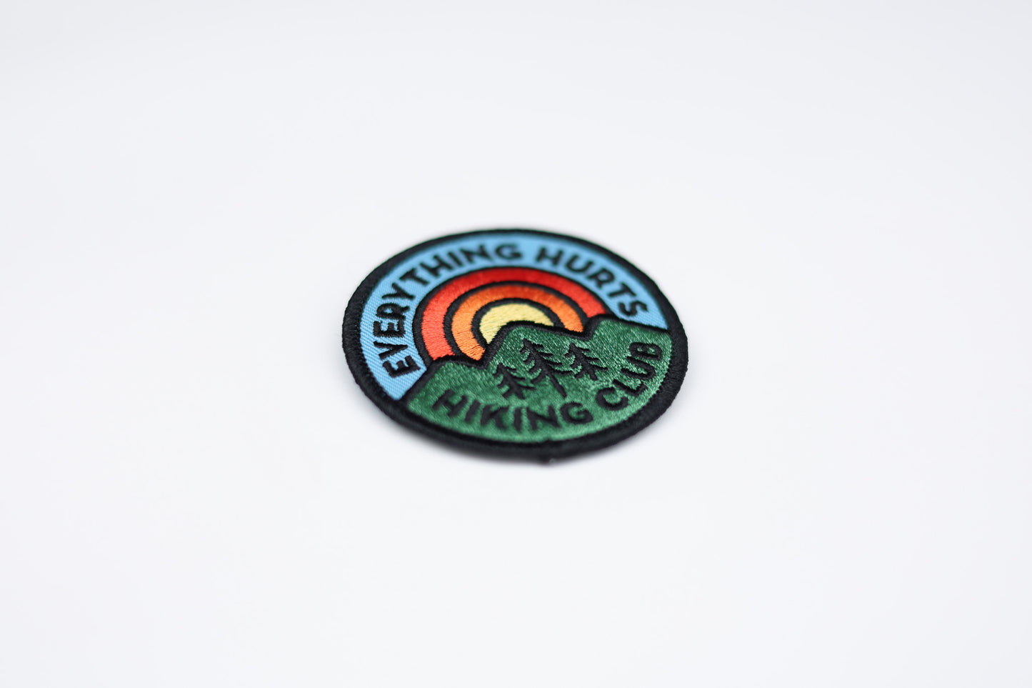 Everything Hurts Hiking Club Patch