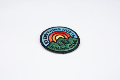 Everything Hurts Hiking Club Patch