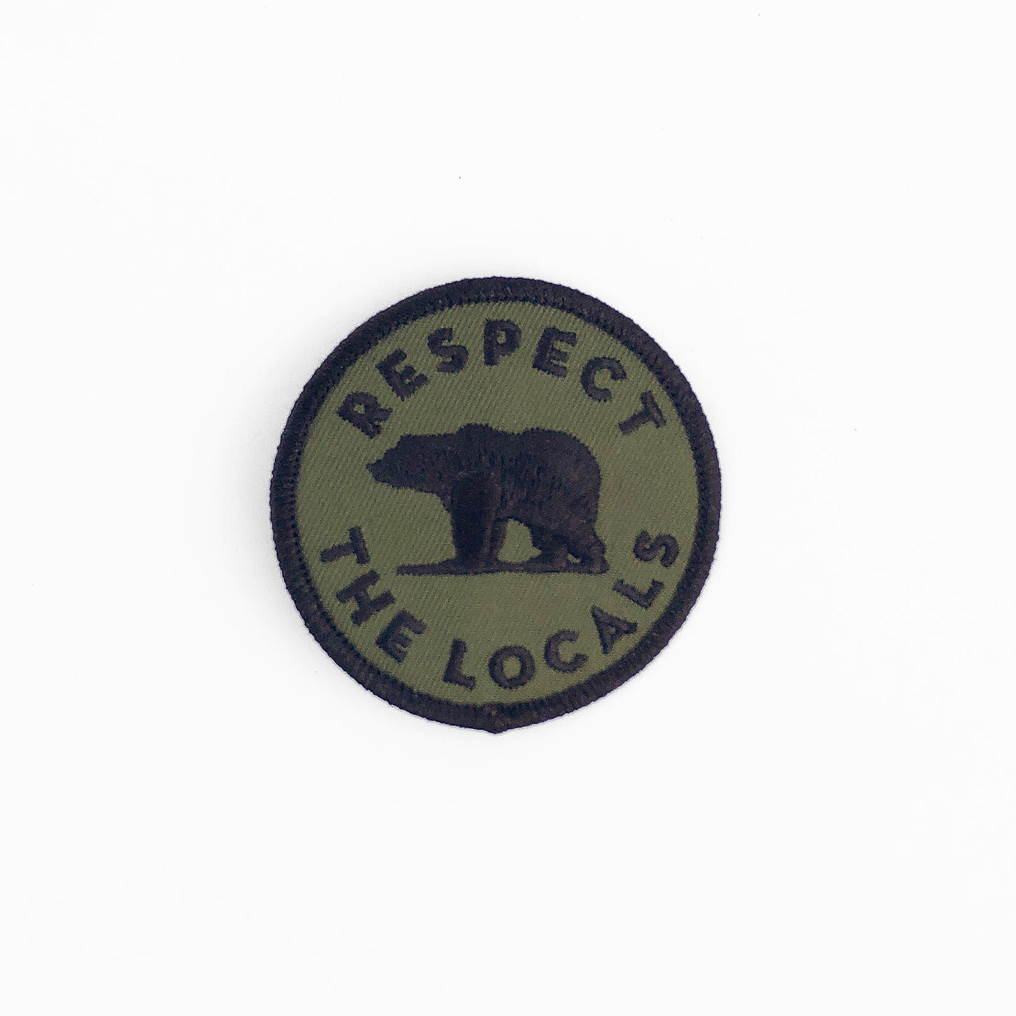 Respect The Locals, Grizzly Bear Patch