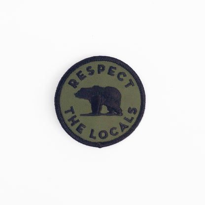 Respect The Locals, Grizzly Bear Patch