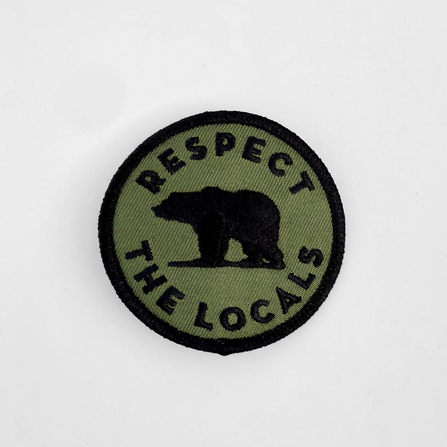 Respect The Locals, Grizzly Bear Patch