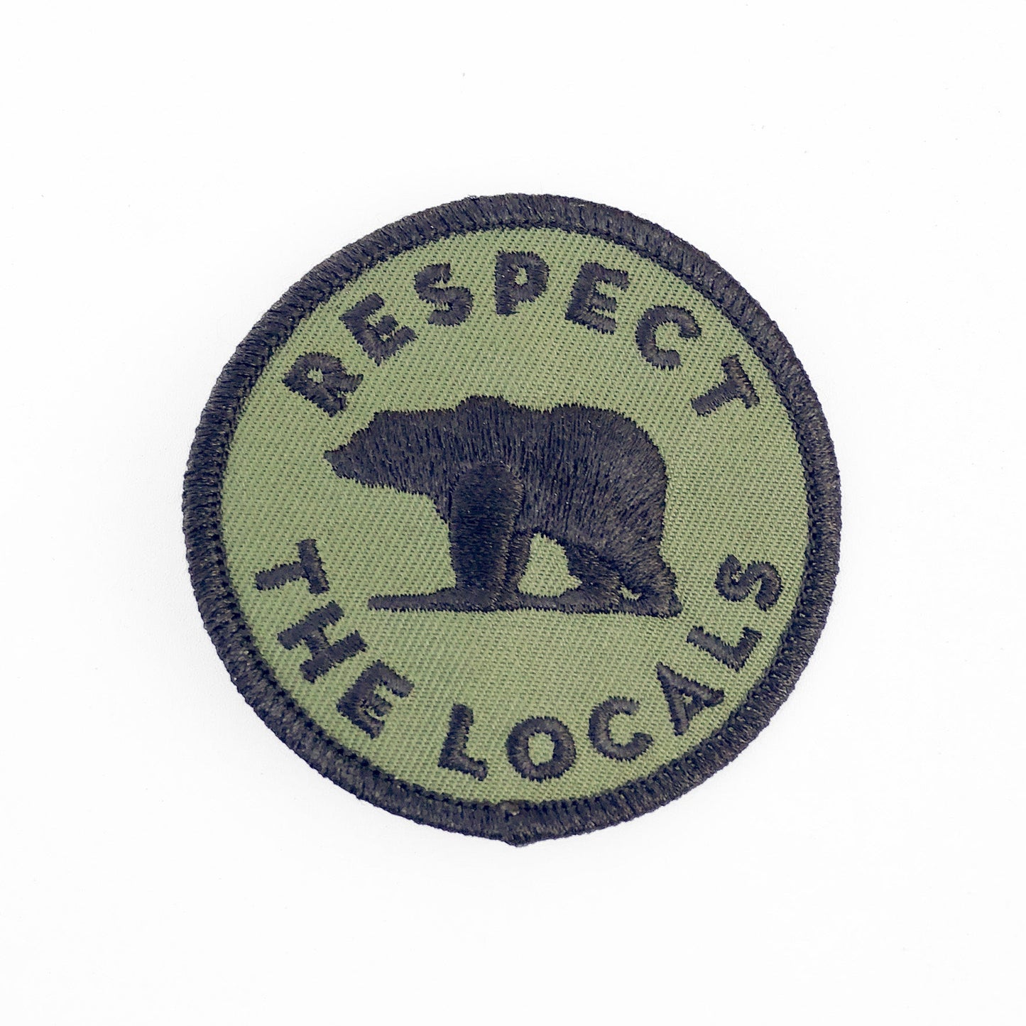 Respect The Locals, Grizzly Bear Patch