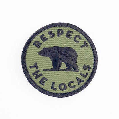 Respect The Locals, Grizzly Bear Patch