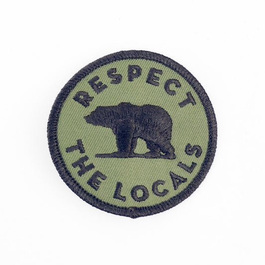 Respect The Locals, Grizzly Bear Patch