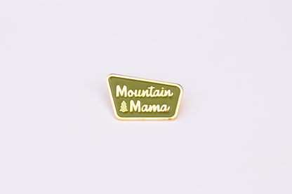 Mountain Mama Enamel Pin