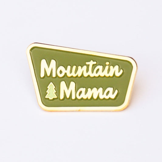 Mountain Mama Enamel Pin