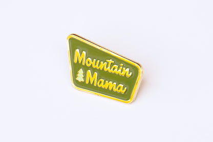 Mountain Mama Enamel Pin