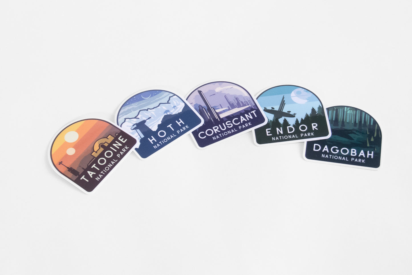 Endor National Park Sticker  | Dishwasher Safe Decal