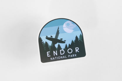 Endor National Park Sticker  | Dishwasher Safe Decal