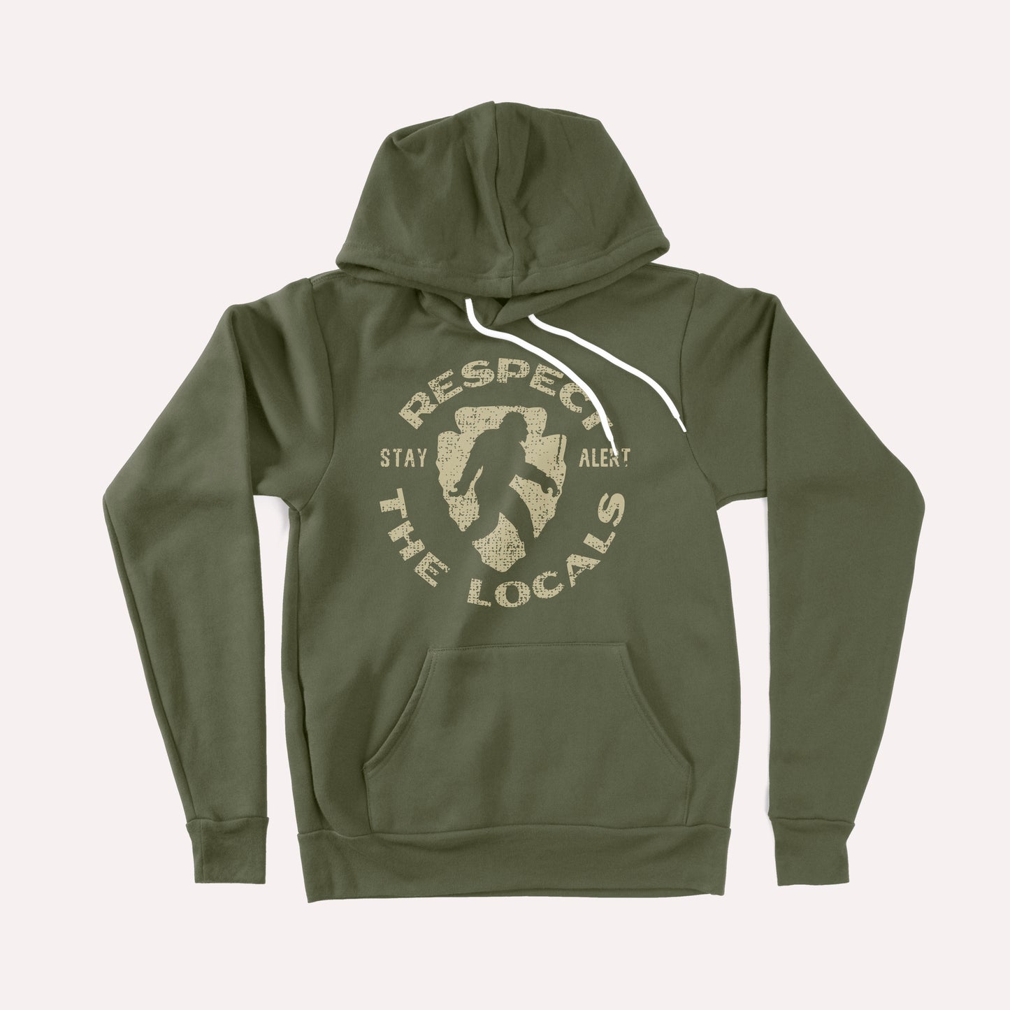 Respect The Locals Bigfoot Hoodie