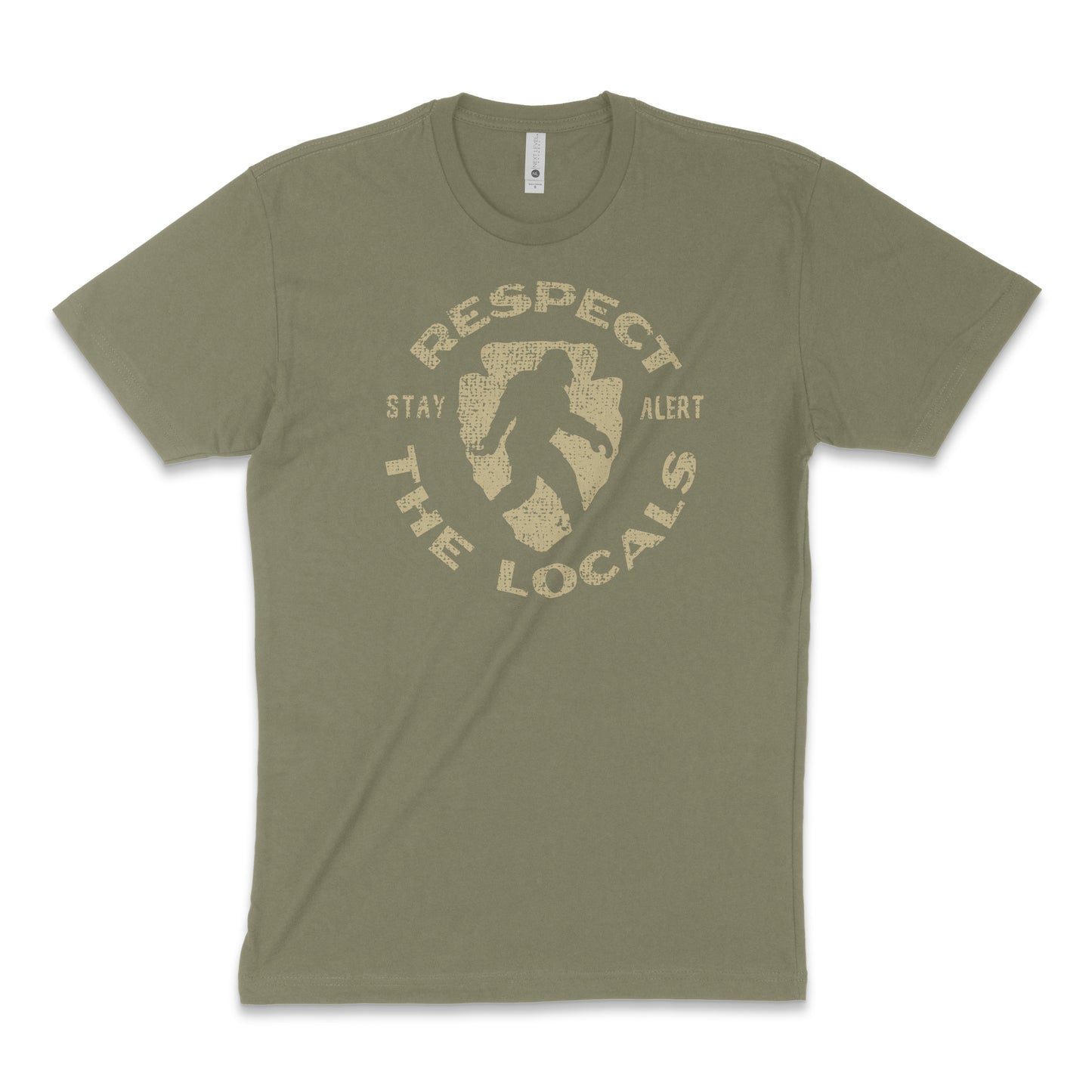 Respect The Locals, Stay Alert, Graphic T-Shirt