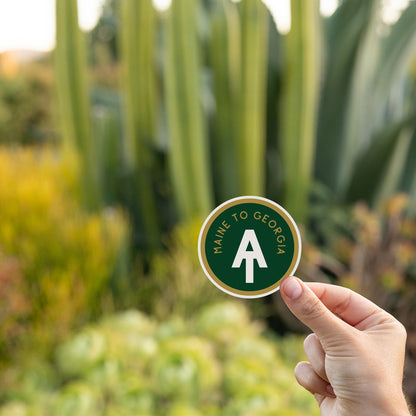 Appalachian Trail AT, Main to Georgia Sticker