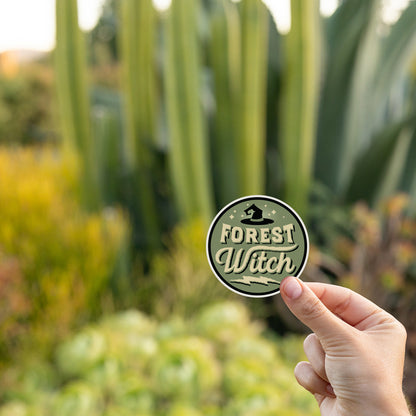 Forest Witch Sticker | Dishwasher Safe