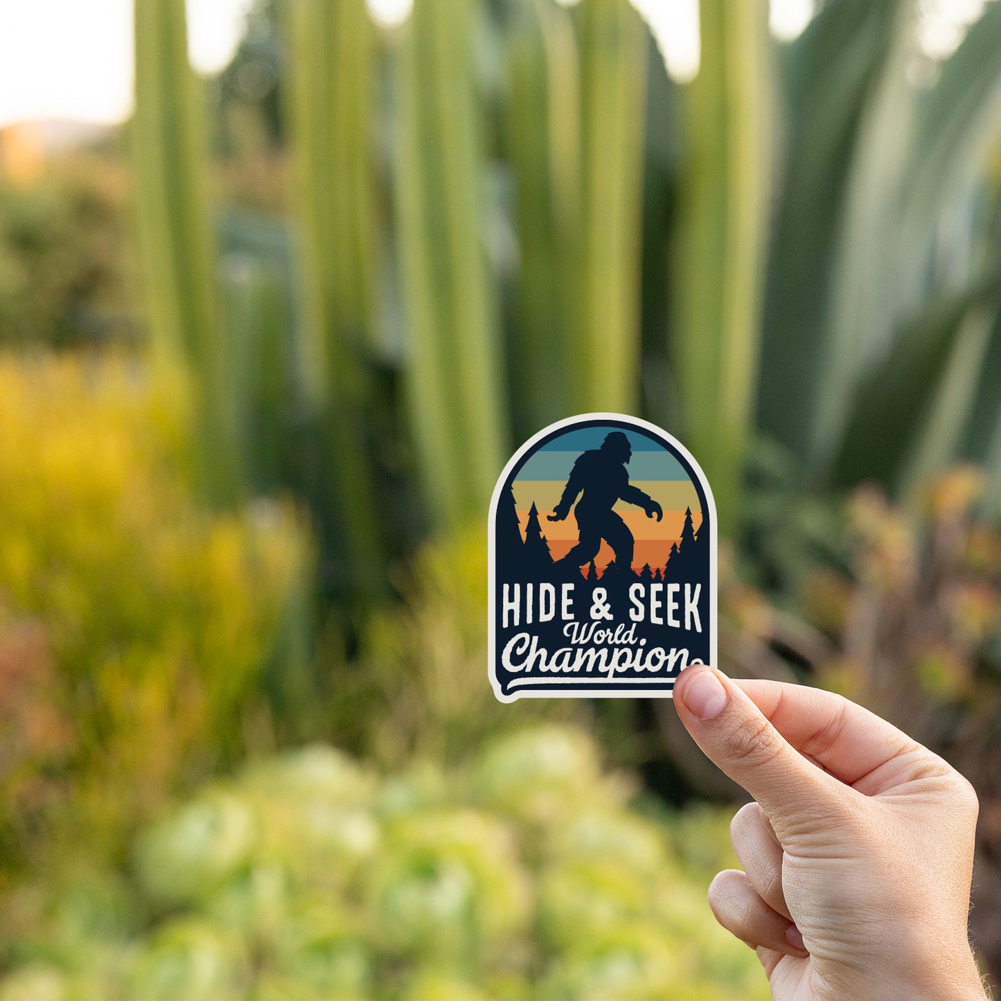 Hide & Seek World Champion Sticker