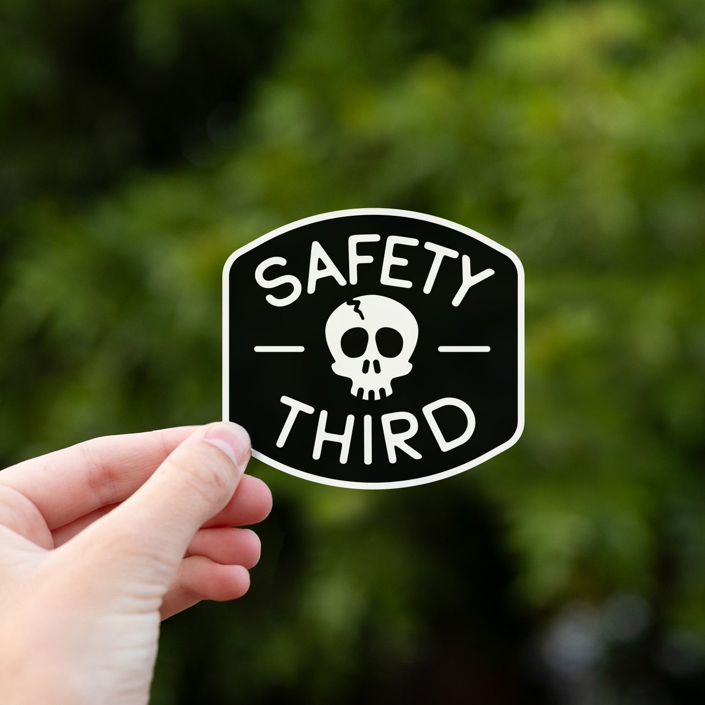 Safety Third Sticker