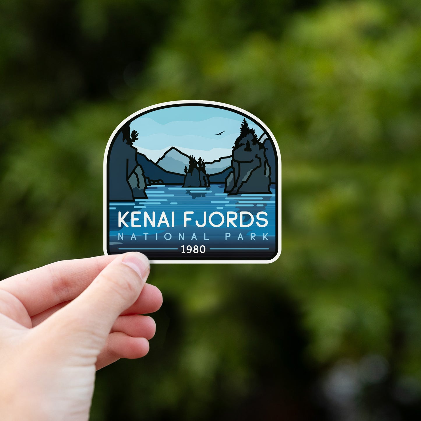 Kenai Fjords National Park Sticker