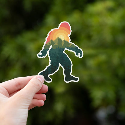 Bigfoot Adventure Sticker