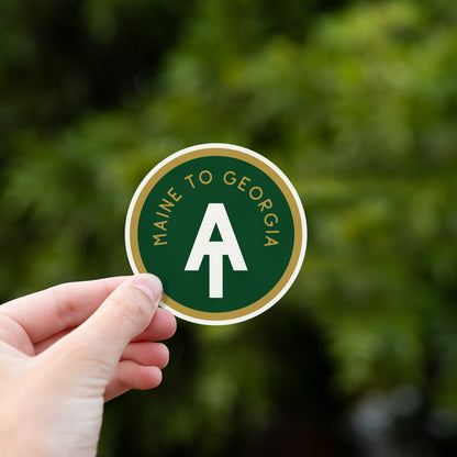 Appalachian Trail AT, Main to Georgia Sticker