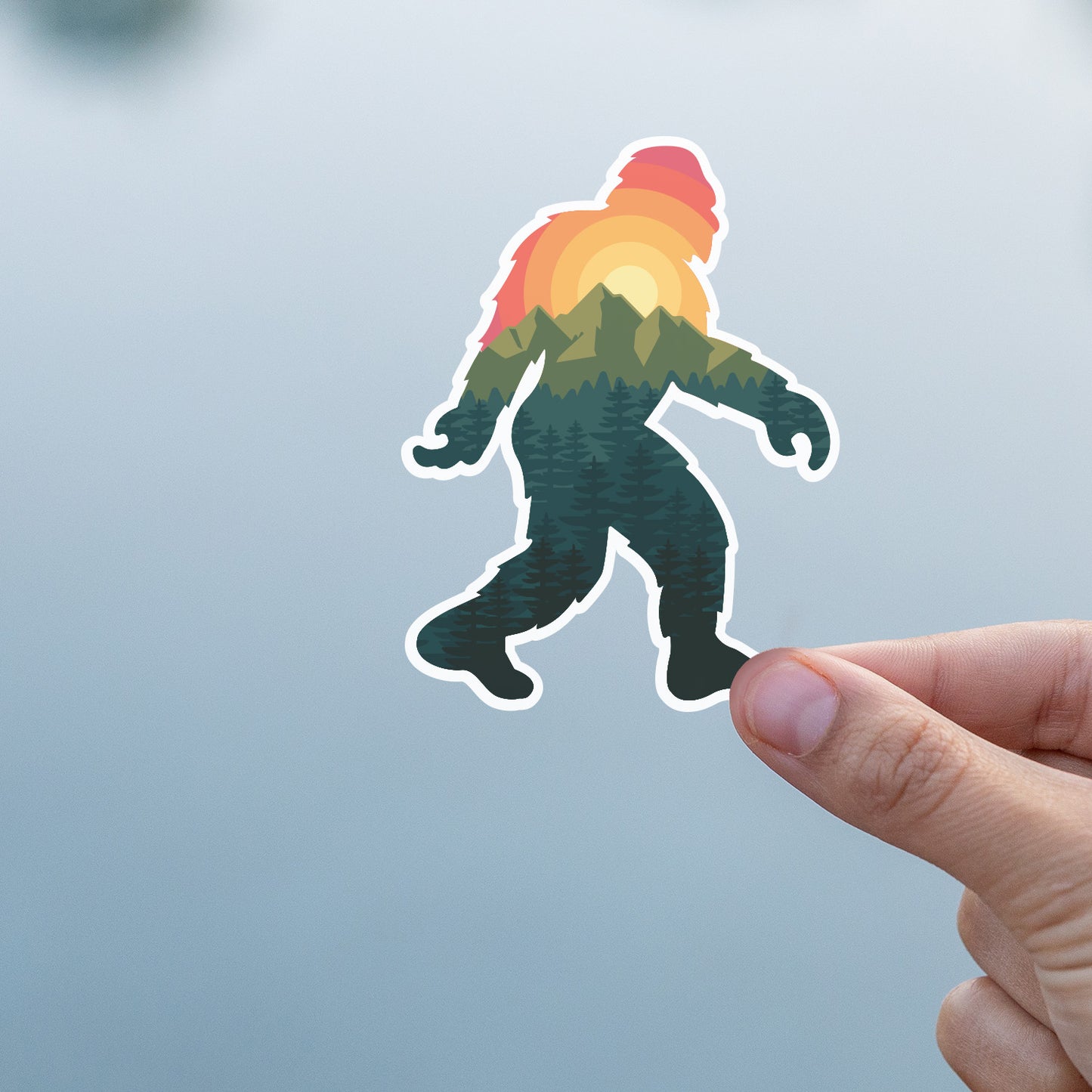 Bigfoot Adventure Sticker