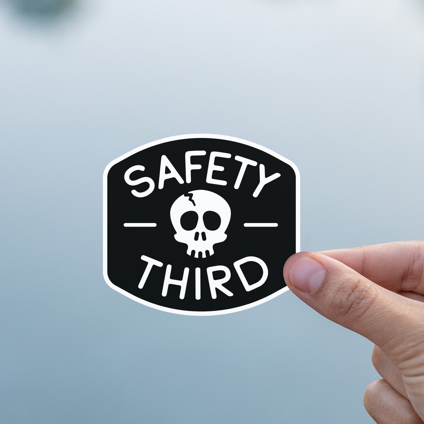 Safety Third Sticker