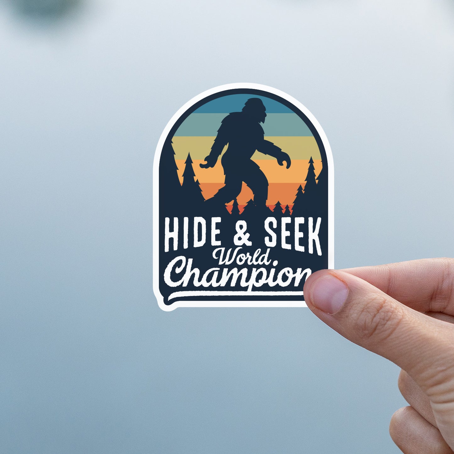 Hide & Seek World Champion Sticker