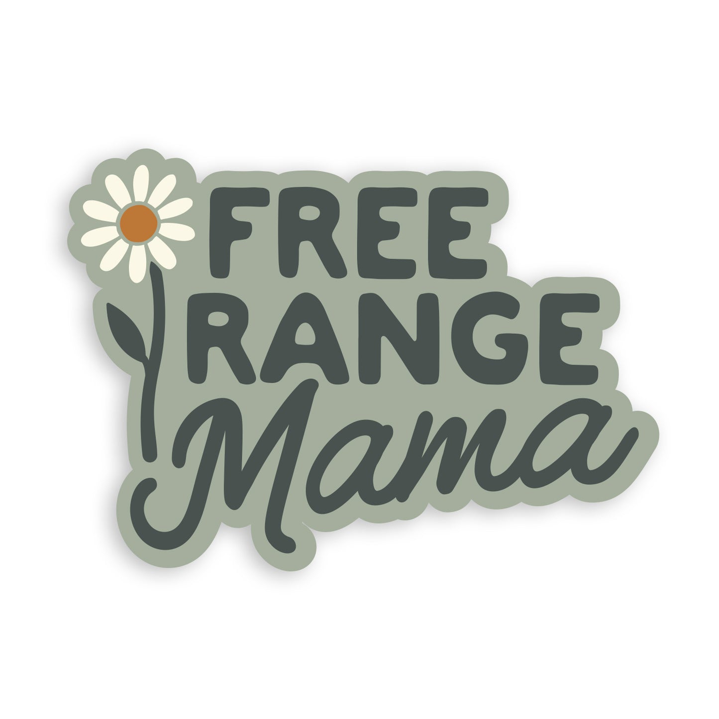 Free Range Mama Sticker