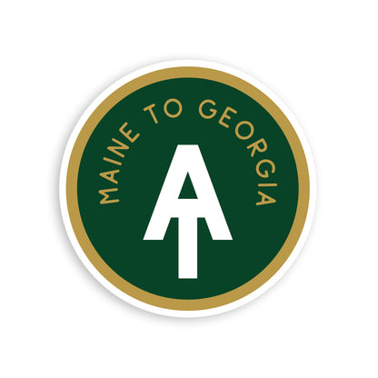 Appalachian Trail AT, Main to Georgia Sticker