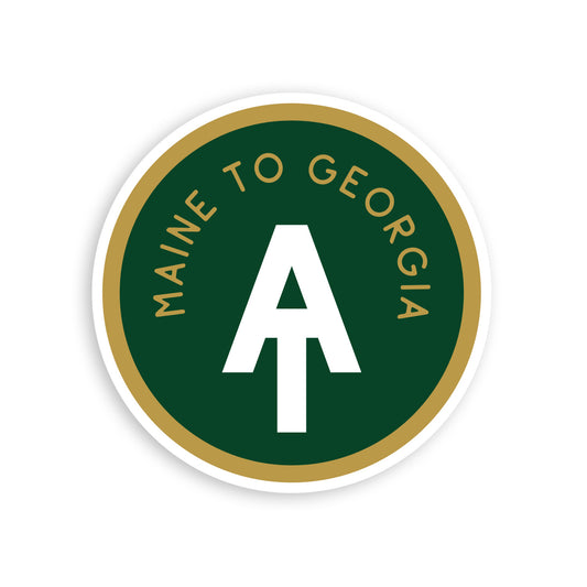 Appalachian Trail AT, Main to Georgia Sticker