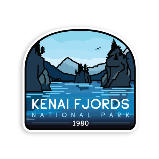 Kenai Fjords National Park Sticker