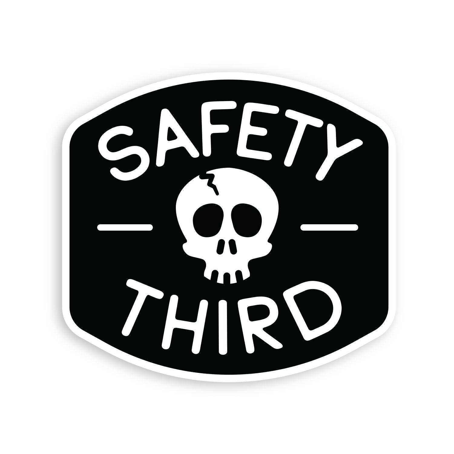 Safety Third Sticker – Squatchy.com