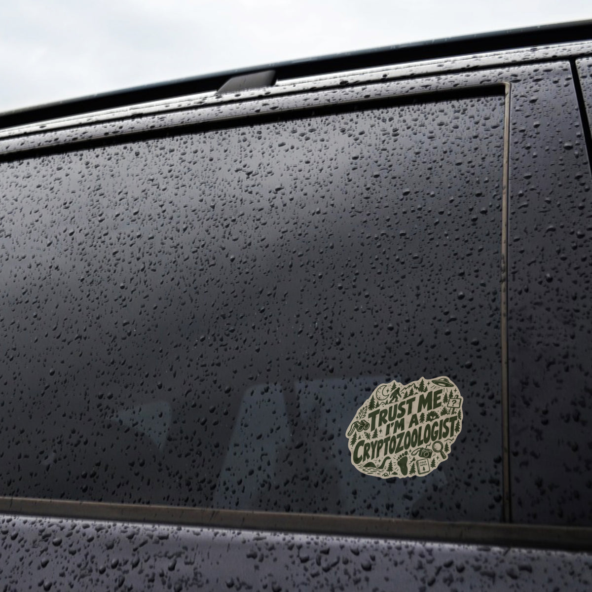 Trust Me I'm a Cryptozoologist Sticker