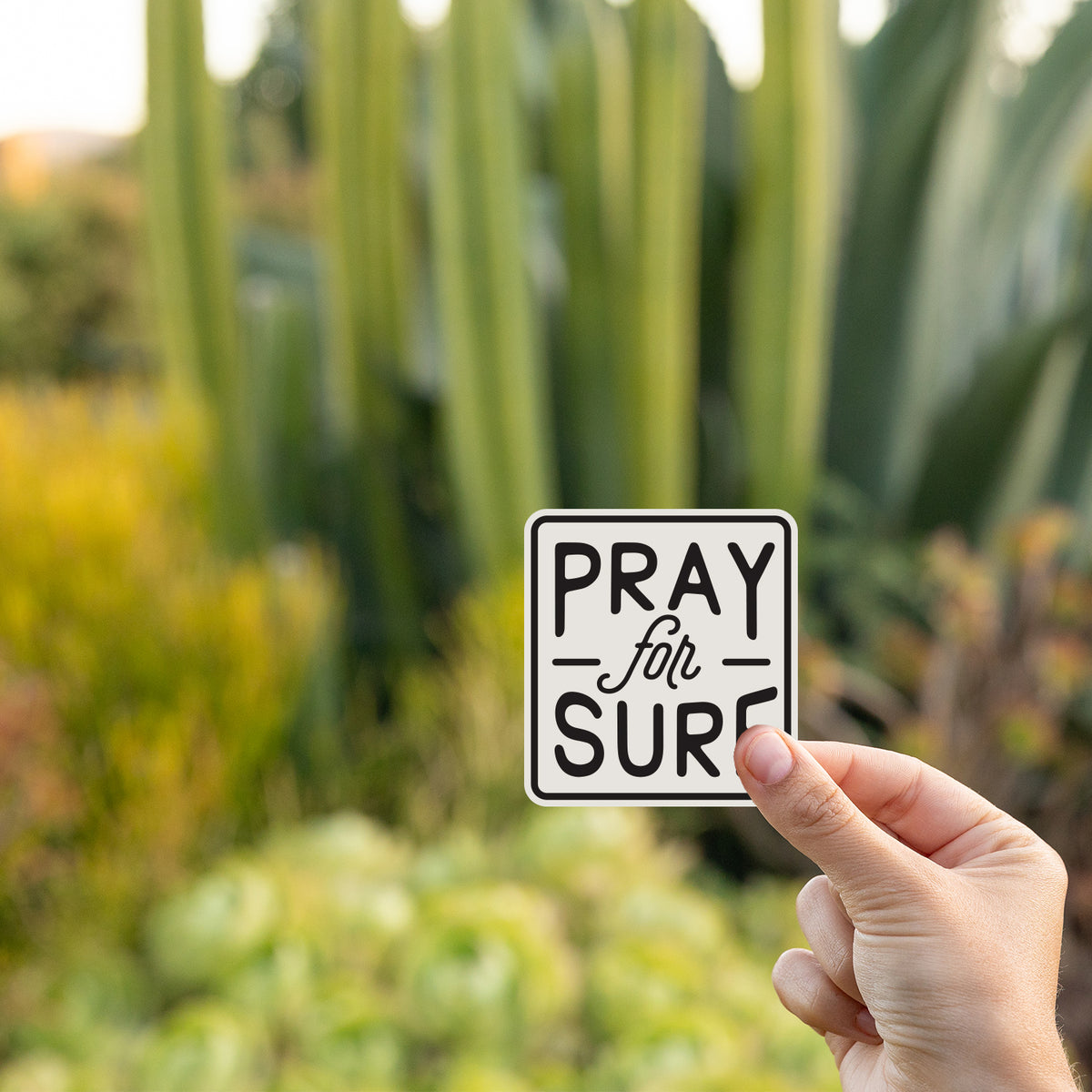 Pray for Surf Sticker