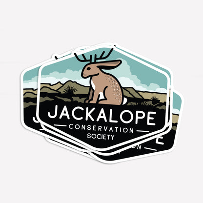 Jackalope Conservation Society Sticker