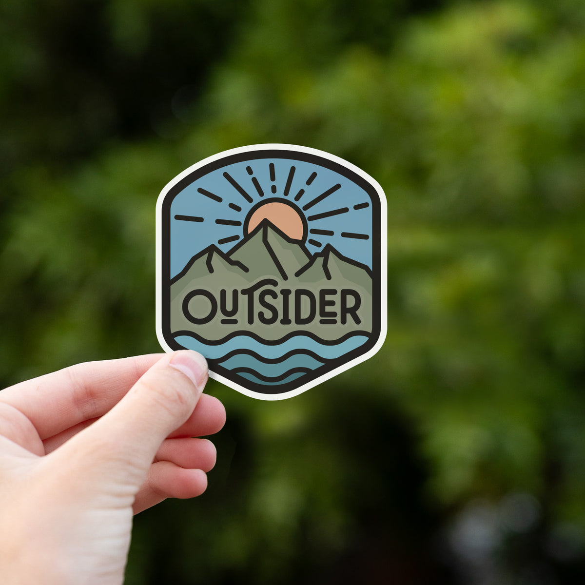 Outsider Sticker