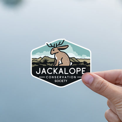 Jackalope Conservation Society Sticker
